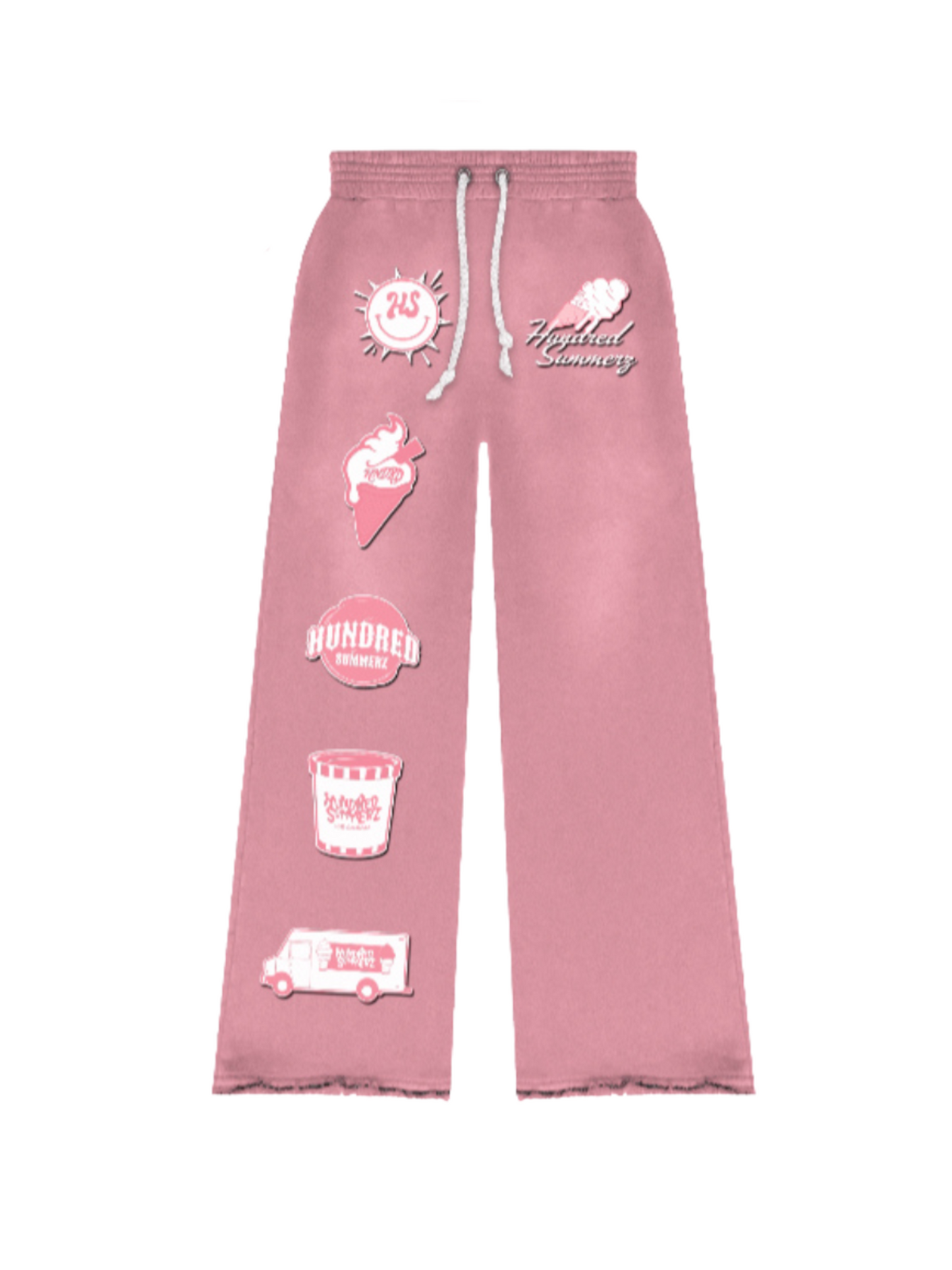 Hundred Girlz Sweat Pants "Pink"
